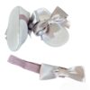 Kit Balerina con moño color plata