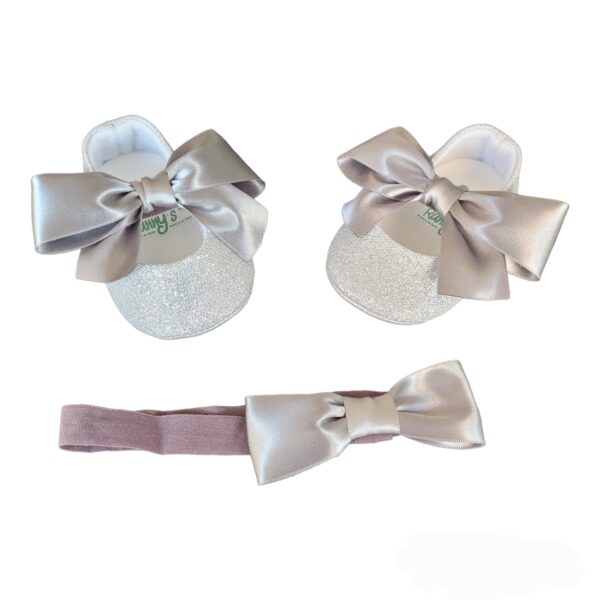 Balerina con Moño Color Plata - Imagen 3
