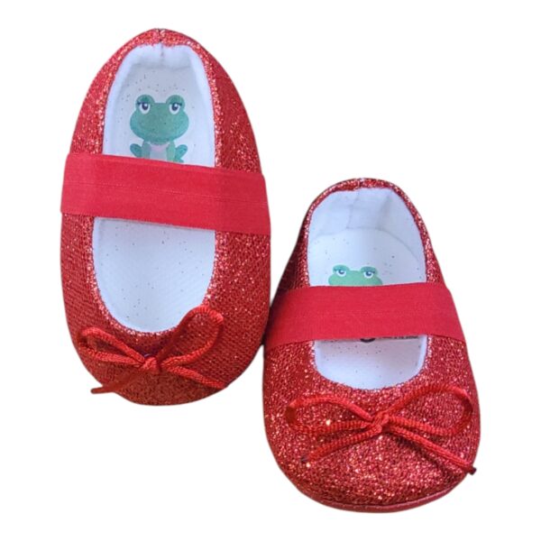 Balerina pike roja con moño