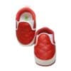 Tenis rojo slip-on capitoneado