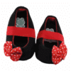 Balerina negra con rojo Mimi
