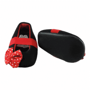 Balerina negra con rojo Mimi