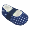Balerina boleada azul / blanco