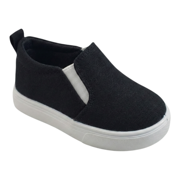 Tenis slip-on Negro