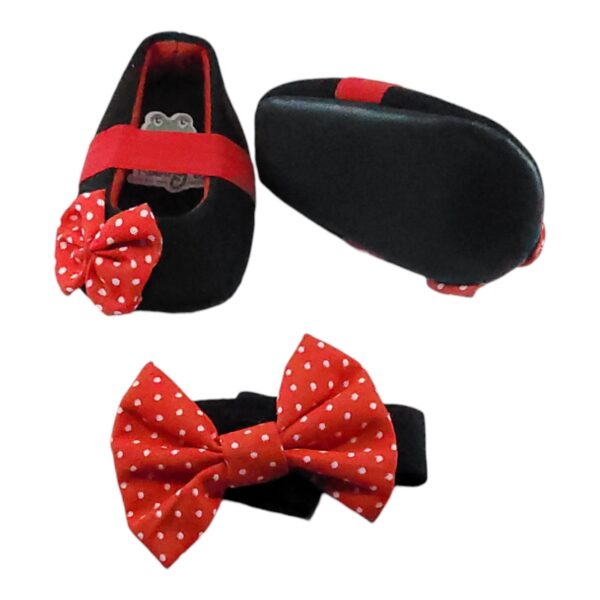 Balerina Negra con Rojo Mimi