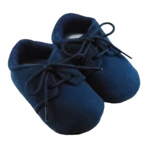 Choclo acojinado azul gamuza