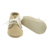 Botín gamuza color beige