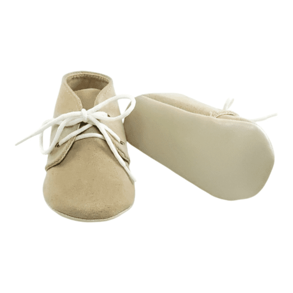 Botín Gamuza Color Beige